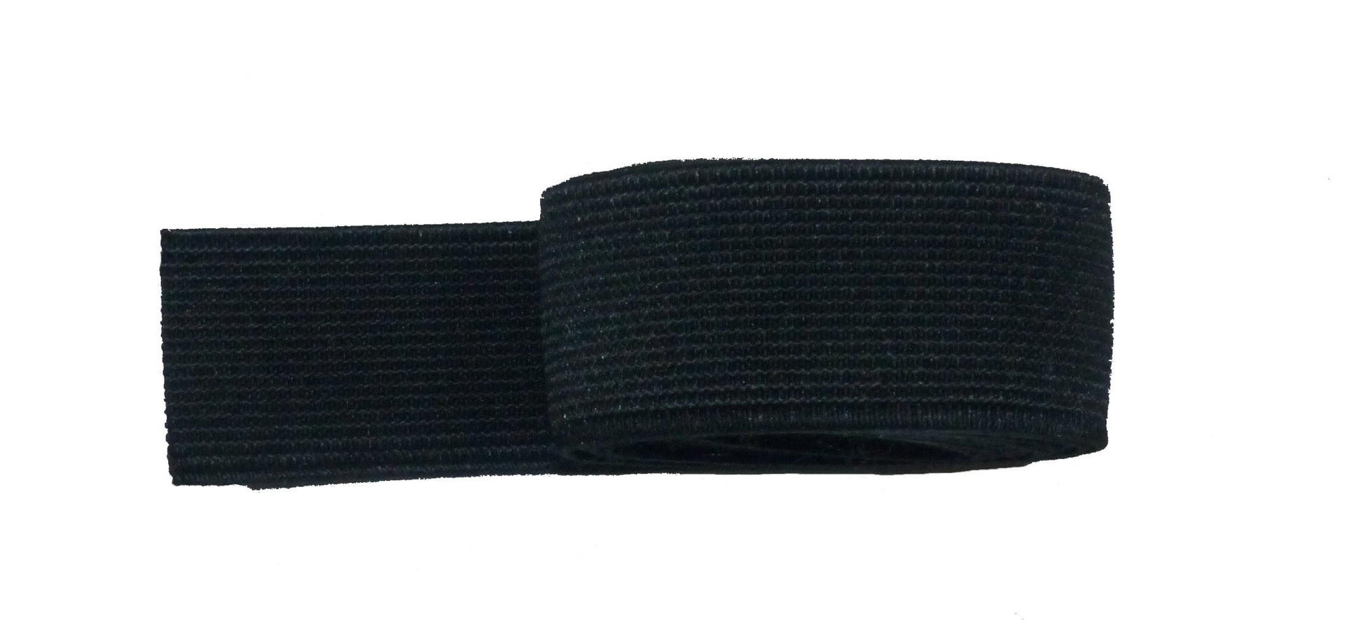Benristraps 25mm elastic tape in black, five metres