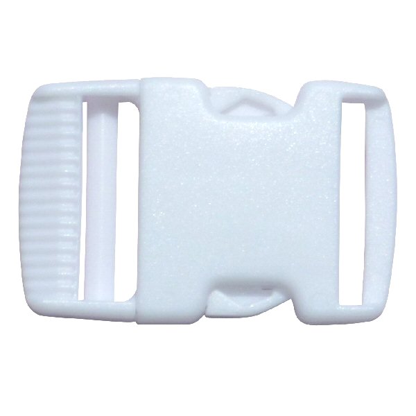 Benristraps 38mm plastic quick release buckle in white