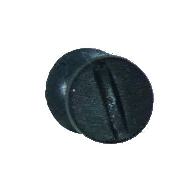 Chicago screws in black plastic (pack of 10)