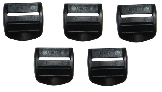 Benristraps 25mm plastic ladderlock buckle (pack of 5)