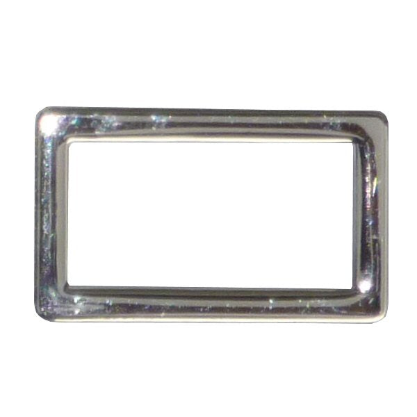 Benristraps 25mm alloy metal square or rectangular ring